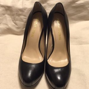 Pour La Victoire, Irene black nappa leather pumps